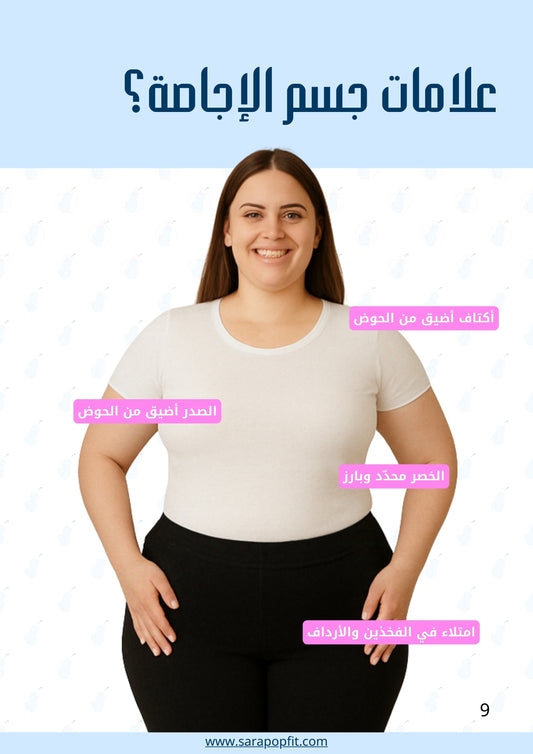 التخلص من الوذمة الشحمية - جسم الإجاصة