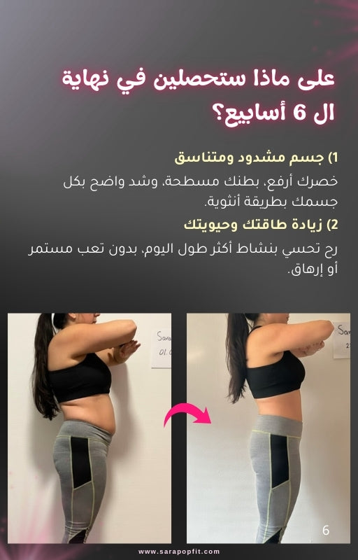 تحدي نهاية 2025- رحلة 6 أسابيع